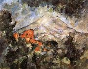 Paul Cezanne La Montagne Sainte-Victoire et le Chateau Noir USA oil painting artist